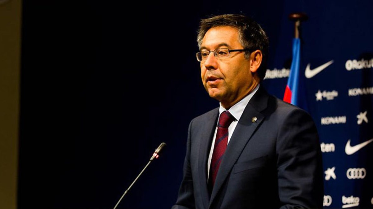 Presidente del FC Barcelona asegura que el clásico español se disputará con tranquilidad
