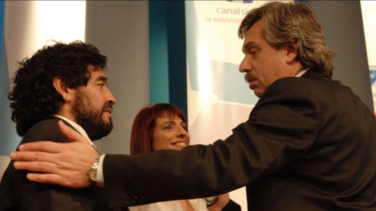 Maradona respalda al gobierno de Alberto Fernández