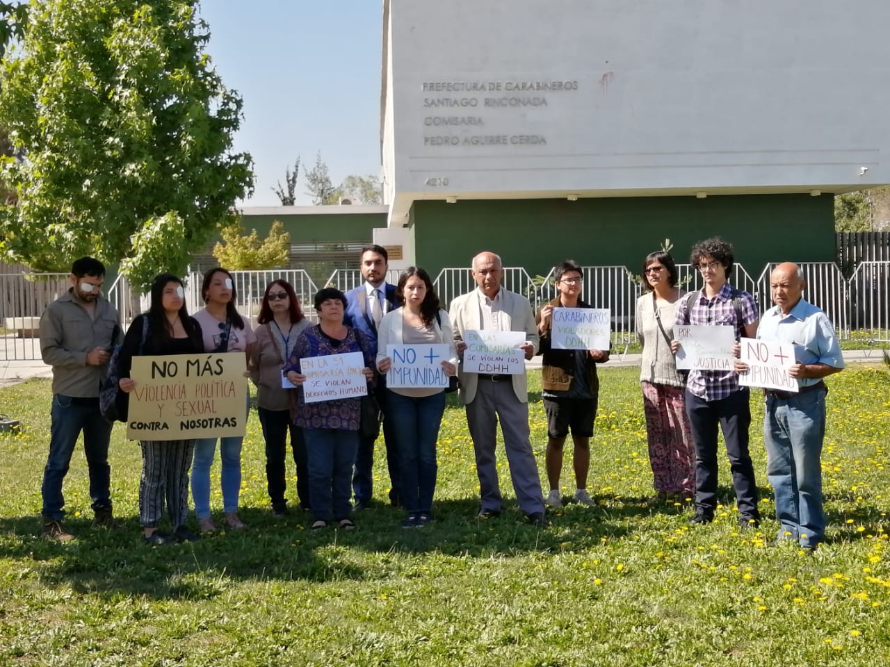 Organizaciones sociales del sector sur de Santiago piden renuncia de autoridades de Carabineros por violaciones a los DD.HH