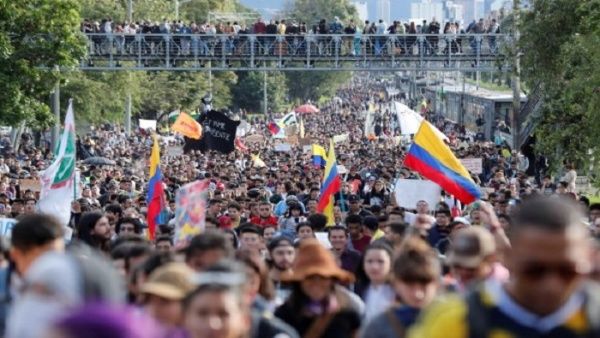 Convocan a nueva movilización en Colombia para el 4 de diciembre