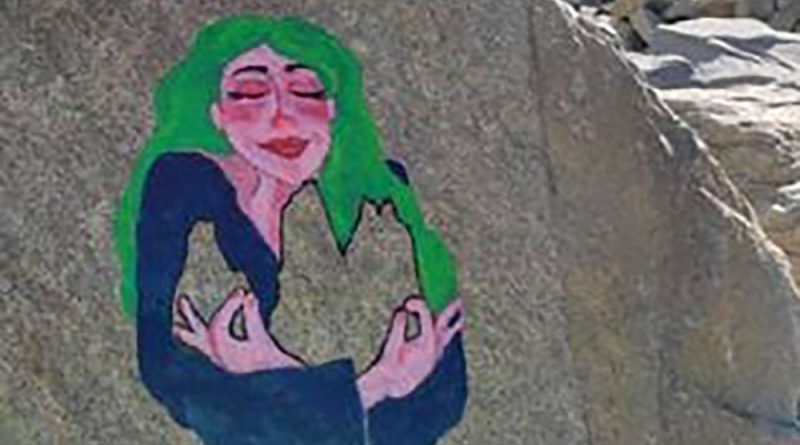 Confirman veracidad de dibujo en roca de las Torres del Paine: Conaf presentará denuncia por daño ambiental