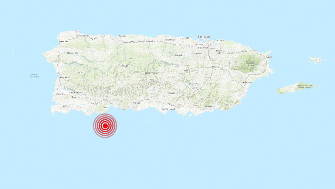 Se registra nuevo sismo de magnitud 6,0 en Puerto Rico