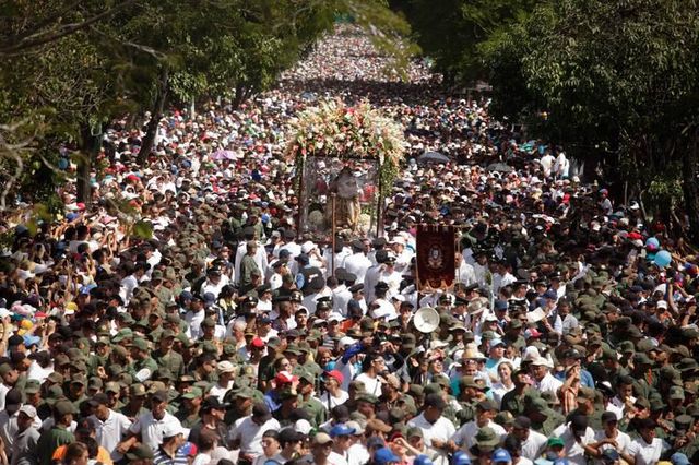 Tercera peregrinación religiosa más multitudinaria del mundo se realiza en Venezuela