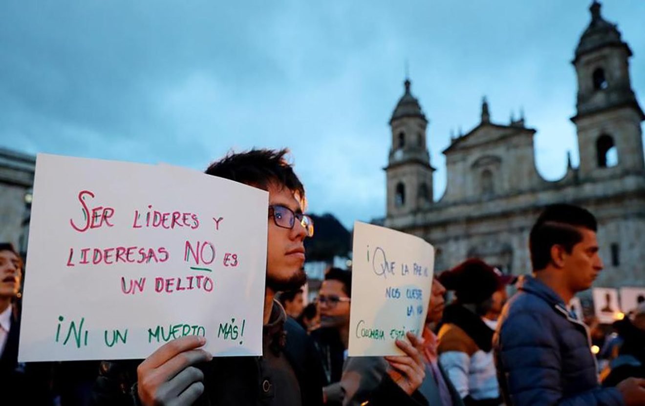 Enero de luto en Colombia: Tres líderes sociales asesinados en un día