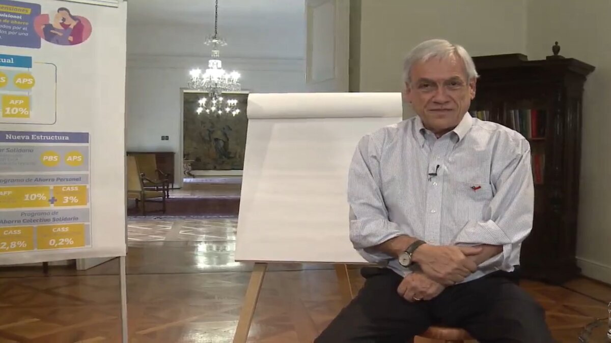 ¿Por qué lo hace?: El precario video en donde Piñera intentó explicar su reforma a las pensiones