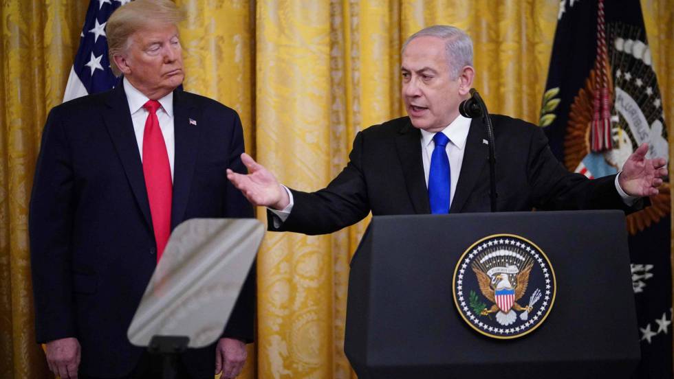 Trump presenta su «acuerdo del siglo» con el que oficializa su objetivo de acabar con el Estado palestino