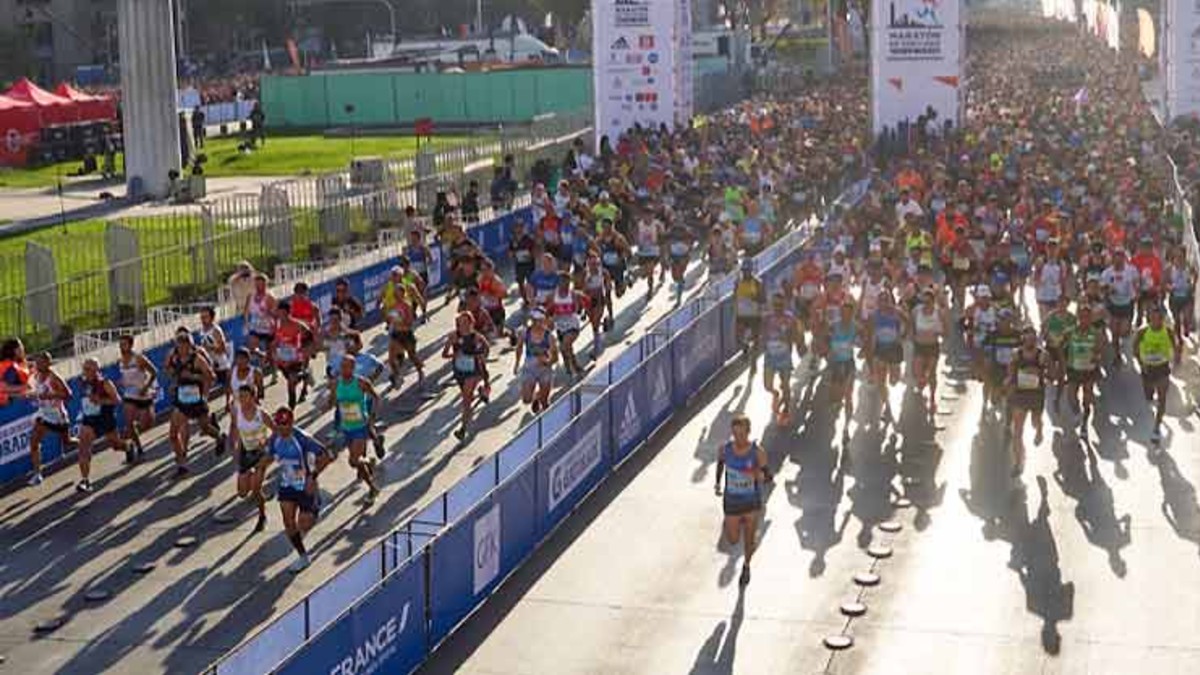 Atleta de Kenia ganó la Maratón de Santiago realizada en el Día de la Madre