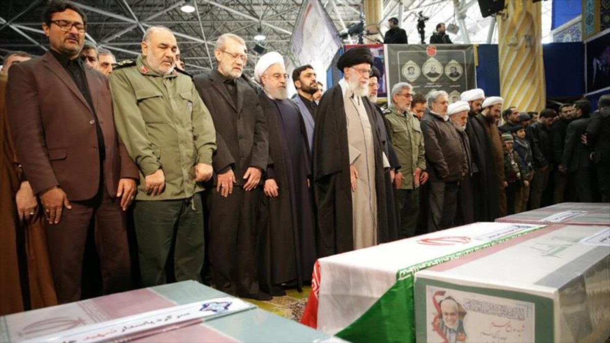 Líder de HAMAS participa en cortejo fúnebre de Soleimani y ofrece discurso en representación del pueblo palestino