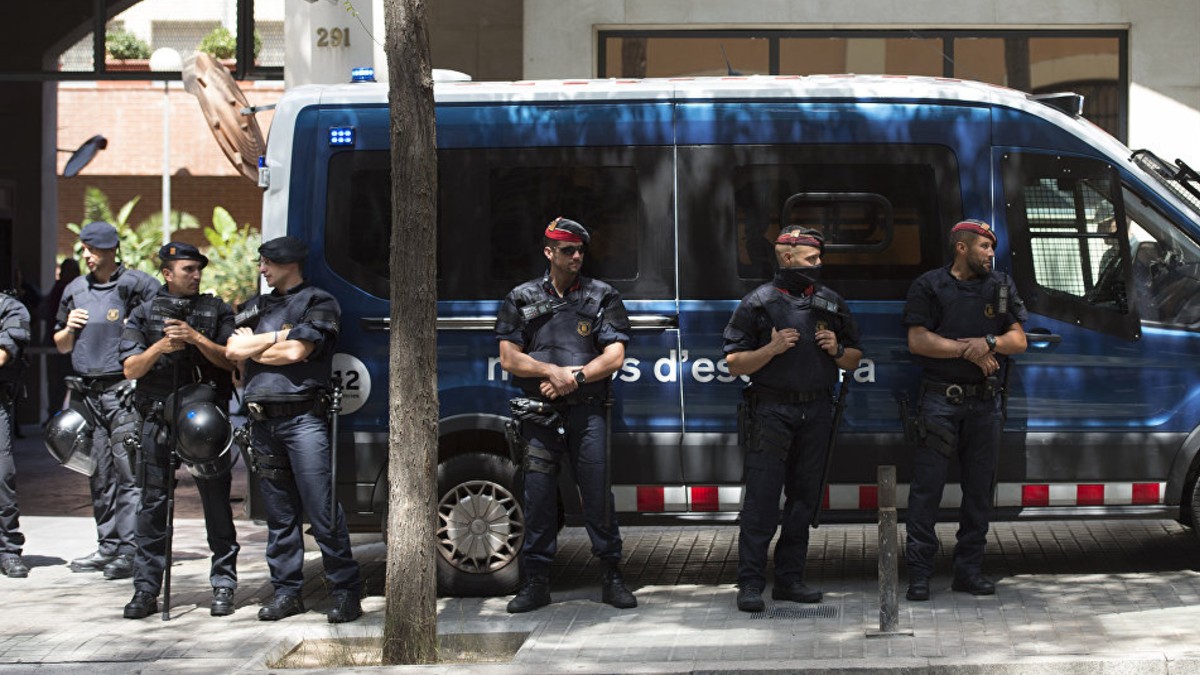 Empieza el juicio contra Policía catalana acusada de sedición