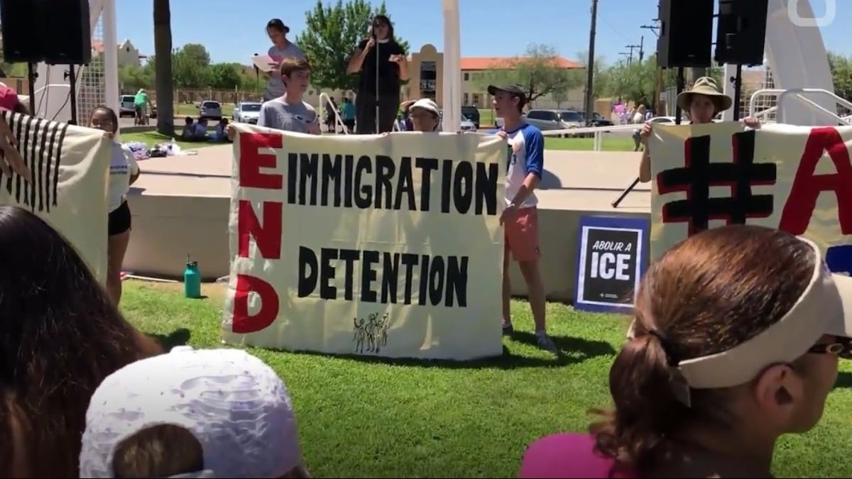 Activistas alzan su voz en contra de Centros de Detención de migrantes en EE. UU.