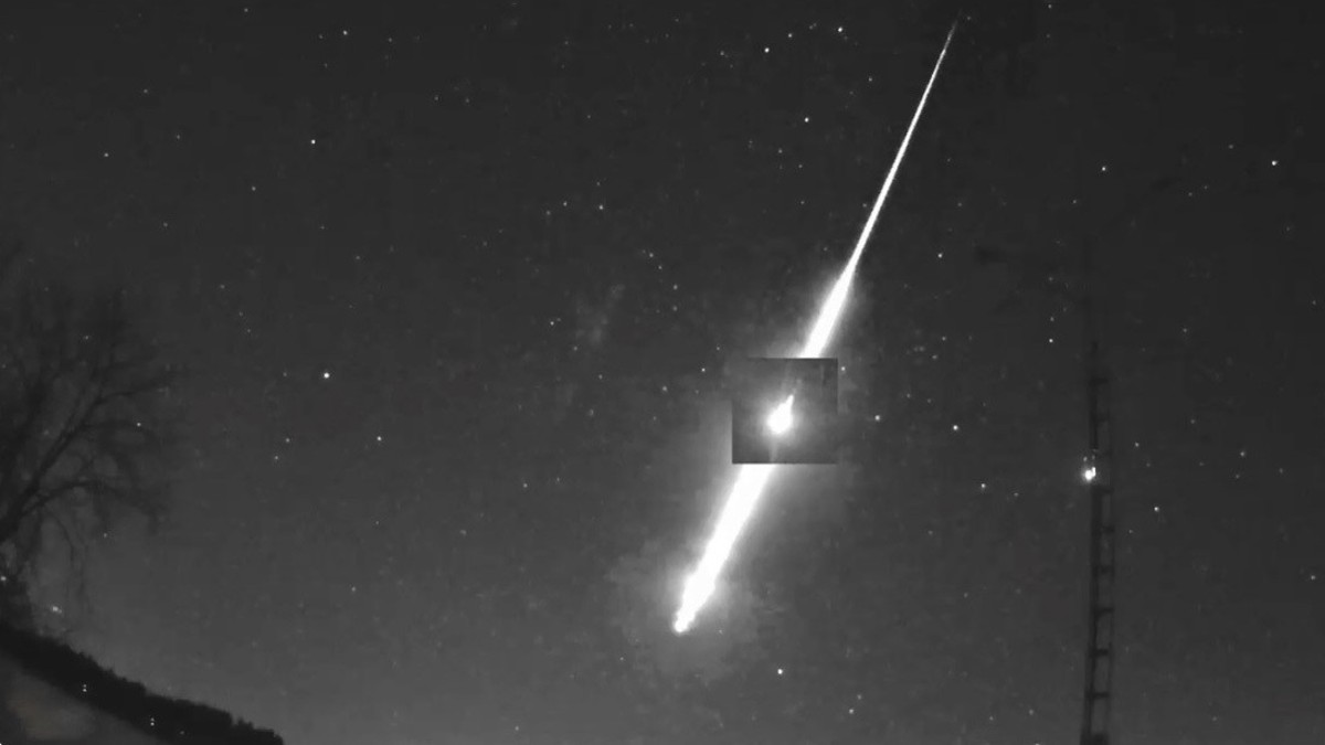 (Video) ¡Asteroide explota justo antes de impactar con la Tierra!