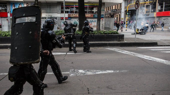 Procuraduría colombiana prohíbe uso de escopeta calibre 12 al Esmad