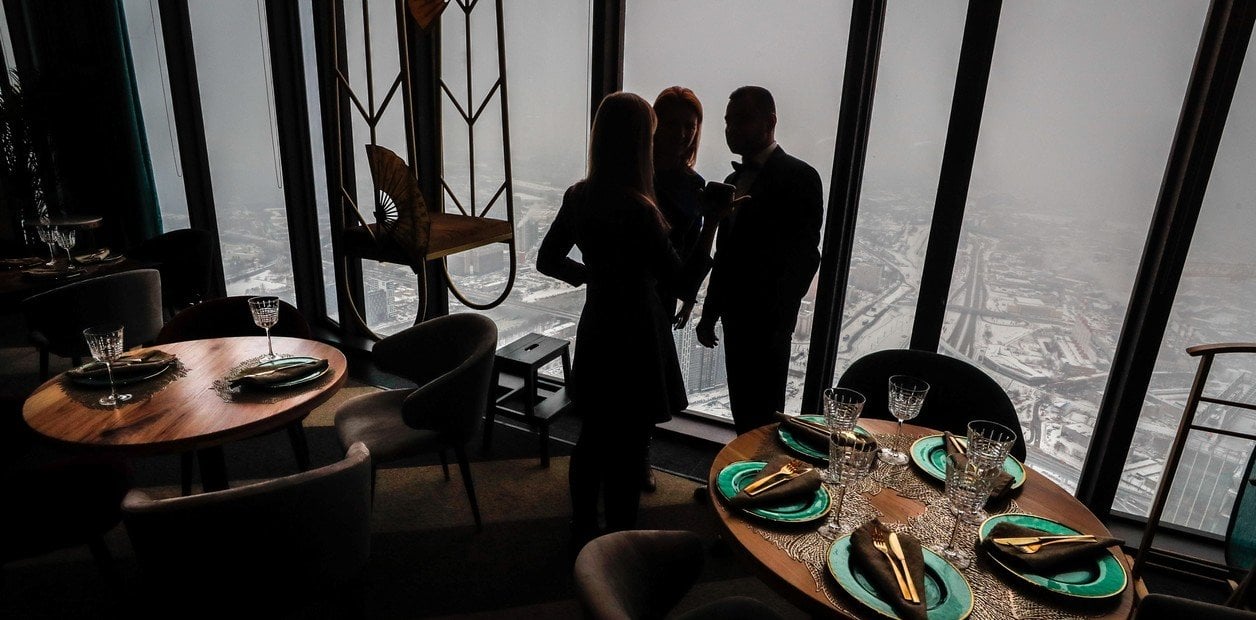 Restaurante ubicado en un piso 84 fue registrado como el más alto de Europa