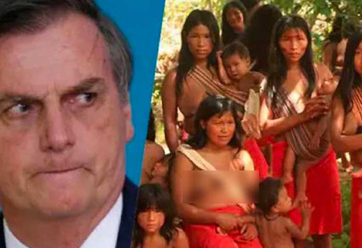 Denunciarán a Bolsonaro por decir que «el indio es cada vez más un ser humano»