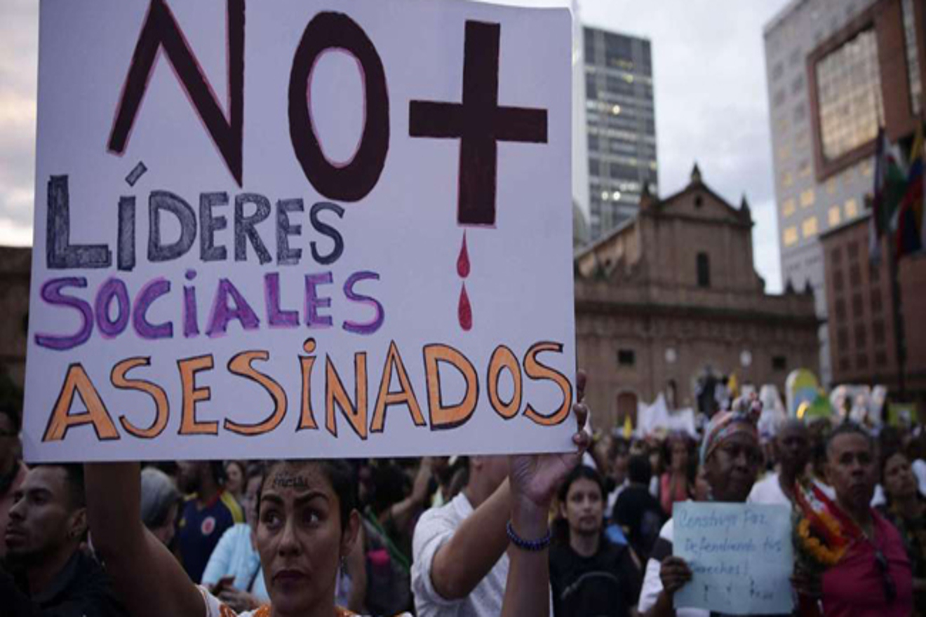 Colombia: Fiscalía desestima denuncias y registra solo una muerte de líder social en lo que va de año