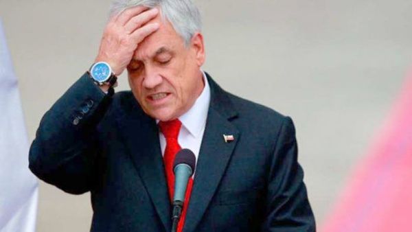 Aprobación de Piñera sigue en picada y llega a mínimos históricos