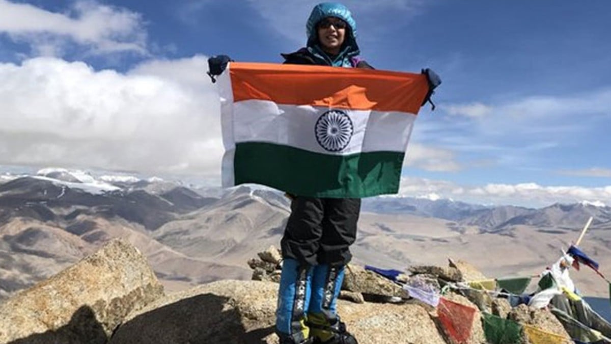 Kaamya Karthikeyan es la fémina más joven en llegar a la cumbre del Aconcagua