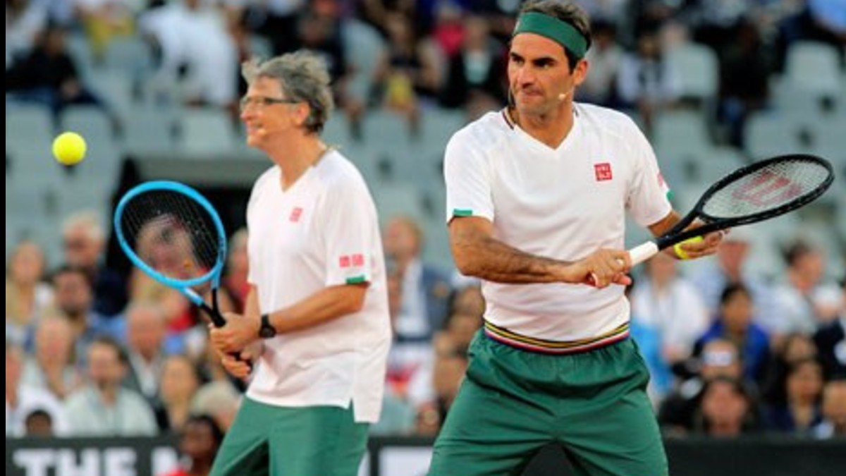 ‘The Match in Africa’ juego épico entre Federer, Nadal, Gates y Noah