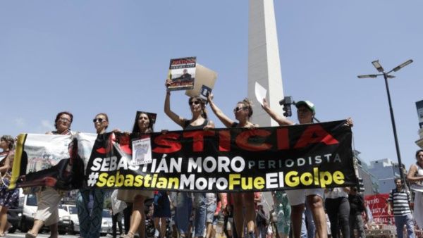 Multitudinaria marcha en Argentina para exigir liberación del periodista Facundo Molares