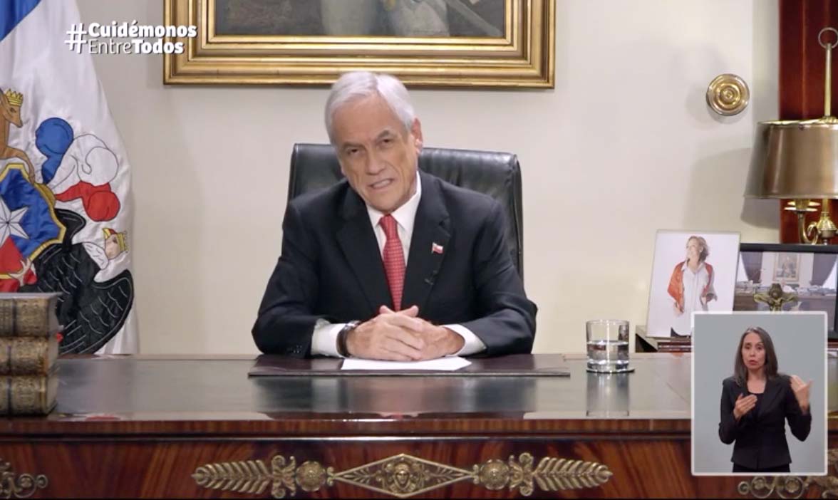 Las lapidarias críticas en redes sociales a la cadena nacional de Sebastián Piñera
