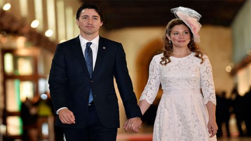 Esposa del primer ministro de Canadá da positivo en Covid-19