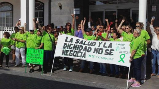 Las Kellys, rebeladas contra la precariedad laboral en España