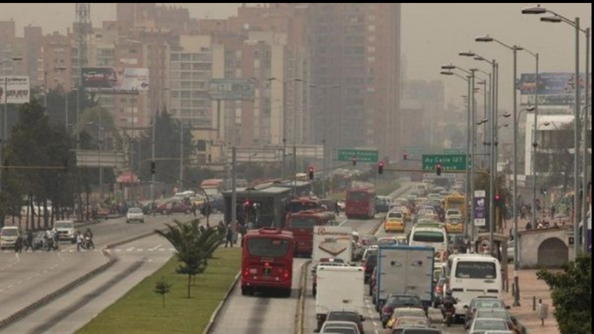 Declaran alerta amarilla en Bogotá por contaminación atmosférica