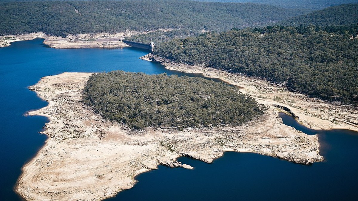 Divulgan fotografías aéreas de la devastadora sequía en Australia