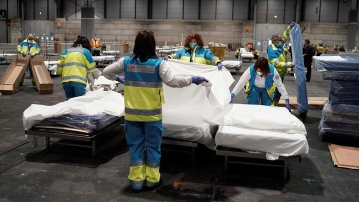 Madrid cerrará este viernes su mayor hospital de campaña contra el covid-19