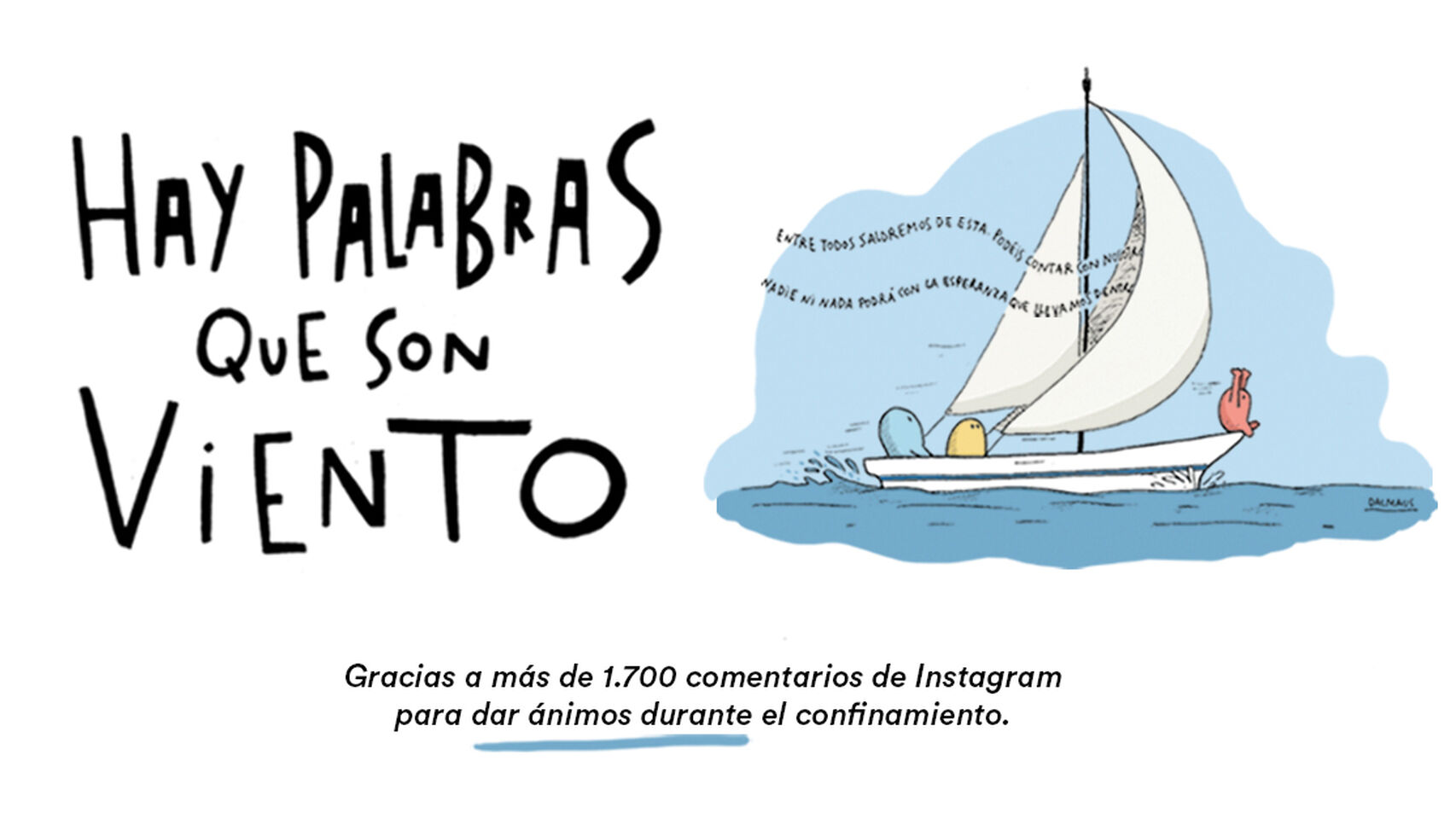 “Hay palabras que son viento”: Un libro escrito desde Instagram para alejar los fantasmas de la pandemia