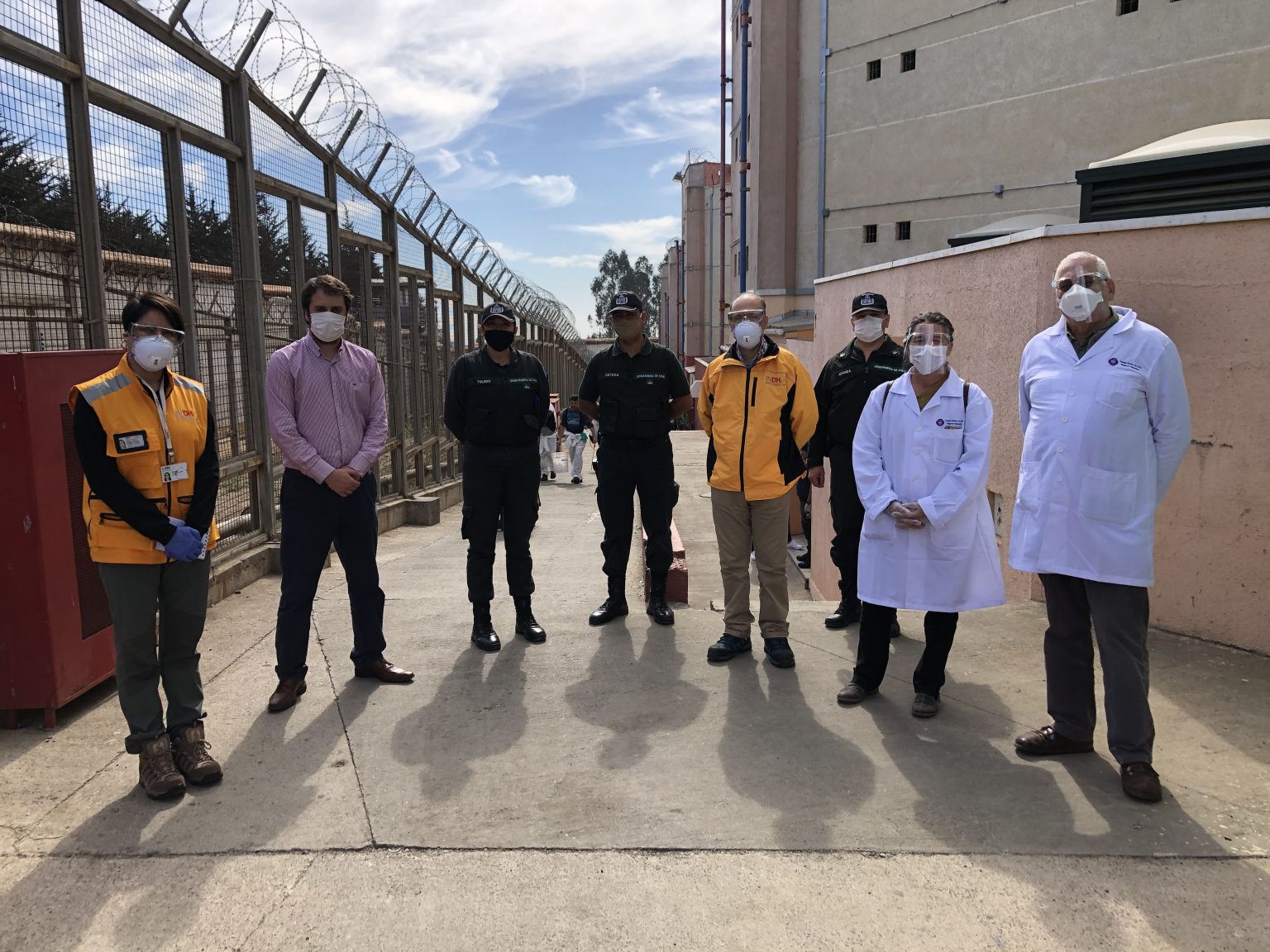 Covid-19: INDH y Colegio Médico inspeccionan medidas adoptadas en Cárcel de Valparaíso para prevenir contagios