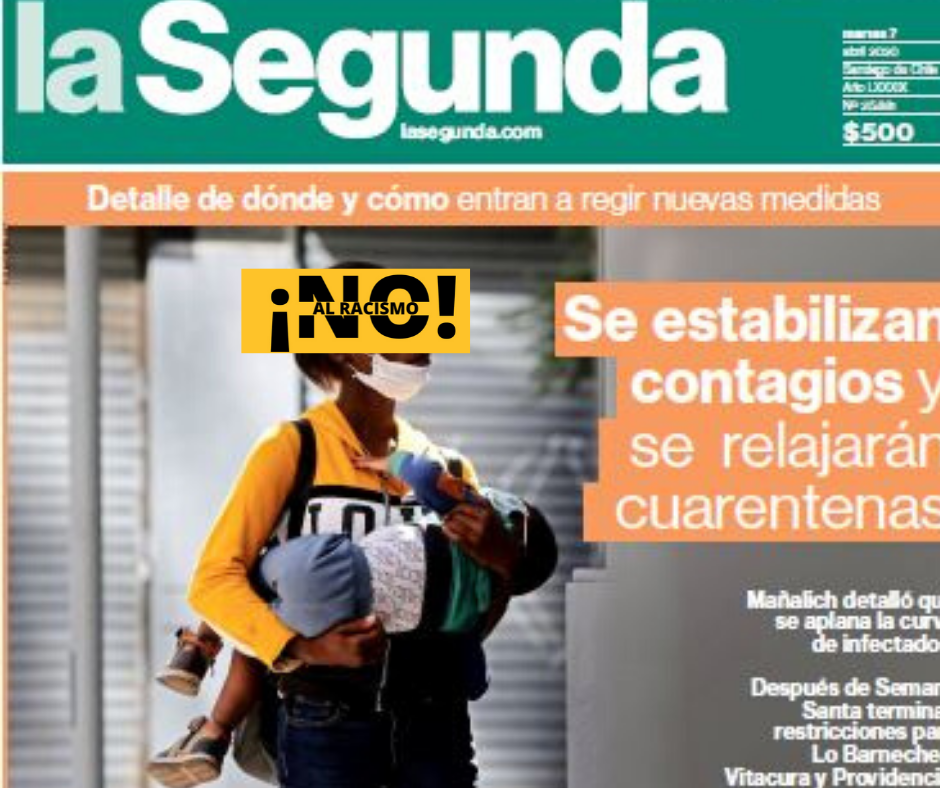 Colegio de Periodistas y organizaciones migrantes denuncian sesgo racista en portada de La Segunda