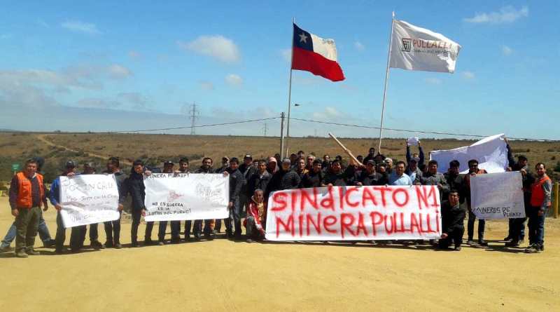 Sindicato de Minera Pullalli critica disposición de la empresa a días de iniciar huelga legal