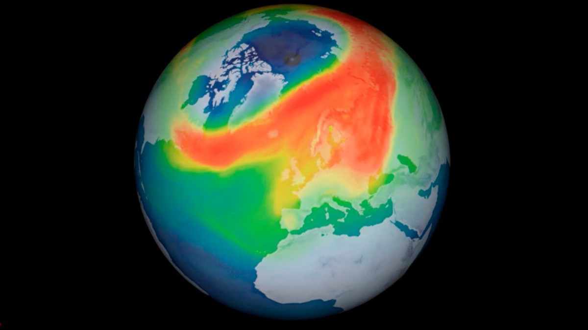 ¡Inédito! ESA registra agujero en la capa de ozono sobre el Ártico