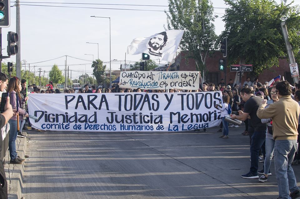 Exigimos el derecho a vivir en paz en La Legua
