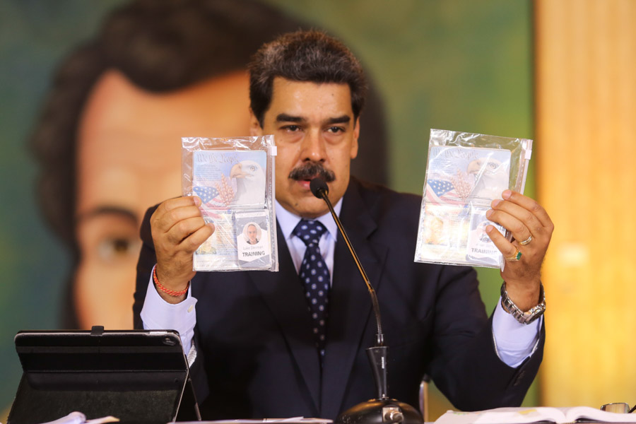 Maduro: Gobierno de Colombia sabía todo sobre incursión armada