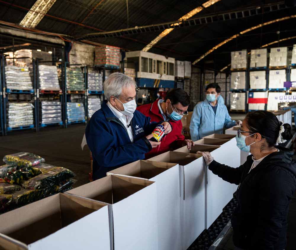 A una semana del inicio de Alimentos Para Chile, el Gobierno ha entregado solo el 5% de las cajas comprometidas