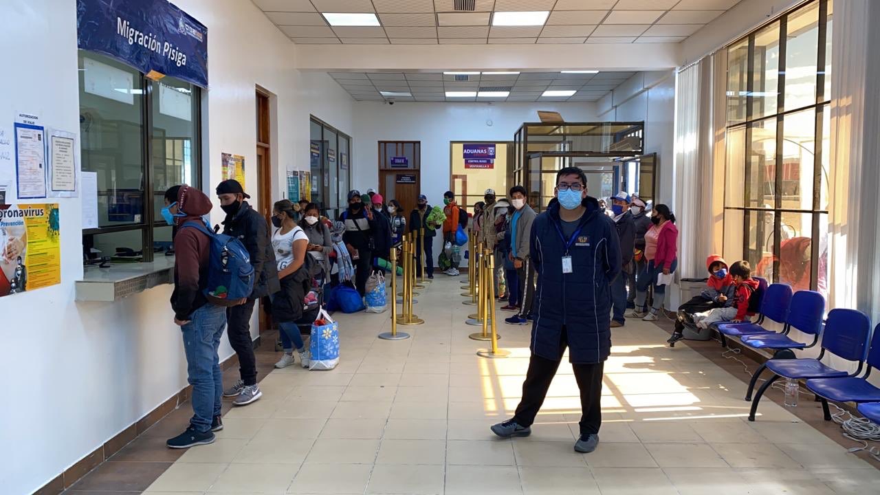 Bolivianos varados en Chile finalmente regresaron a su país