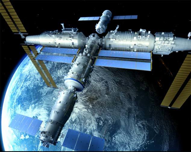 China avanza indetenible en la construcción de su gran estación espacial