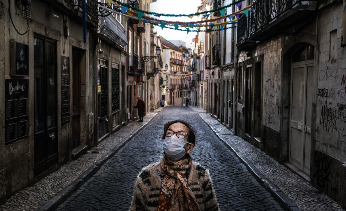Portugueses retornan con miedo a las calles