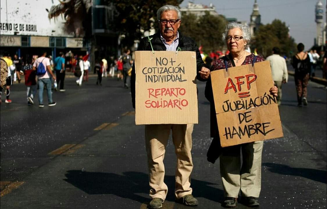 Fin a las AFP y al Decreto Ley 3500 o dejar que las jubilaciones de los chilenos se pierdan en medio de la recesión económica mundial