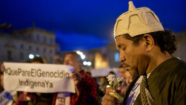 Sigue la arremetida contra los indígenas en Colombia: fueron asesinados dos nativos en el cauca