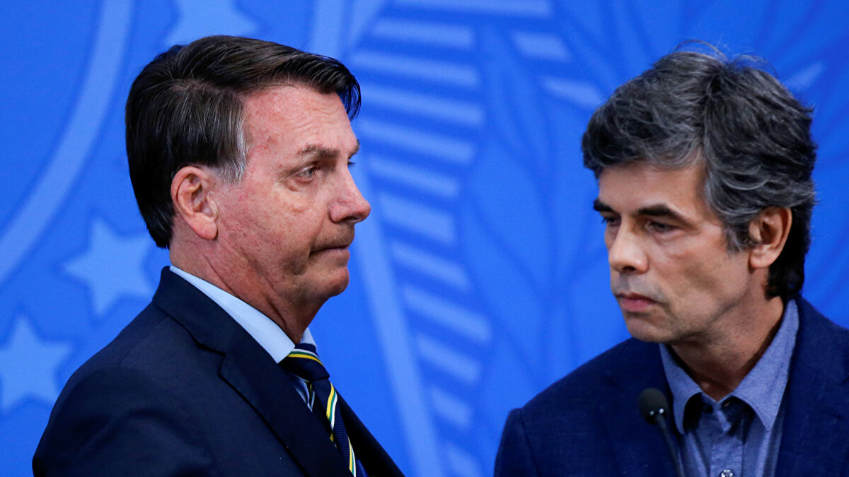 ¿A Bolsonaro no lo soportan? Dimite el ministro de Salud en menos de un mes de asumir el cargo