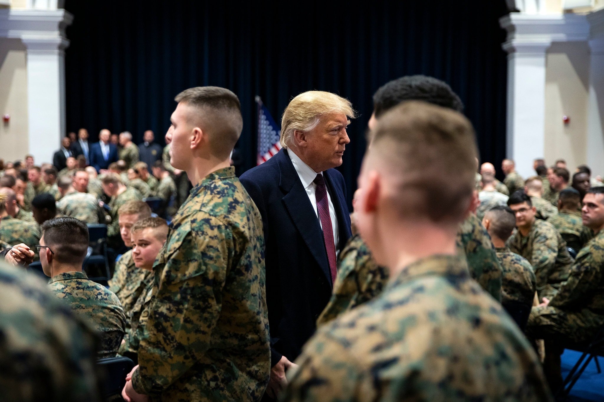 Les militaires demandent à Trump de «cesser de tacher les forces armées»