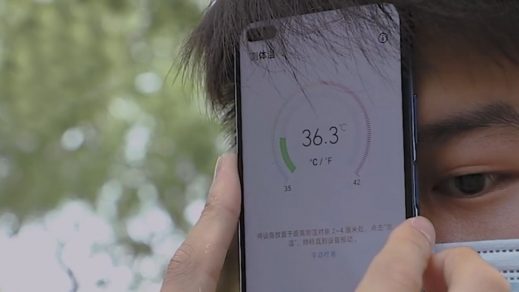 En China desarrollan smartphone capaz de tomar la temperatura