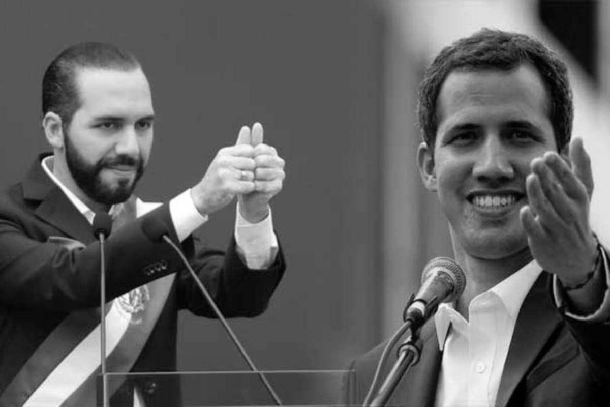 Bukele recebe ajuda de Guaidó: assessores que financiaram a invasão da Venezuela falsificam números da COVID em El Salvador