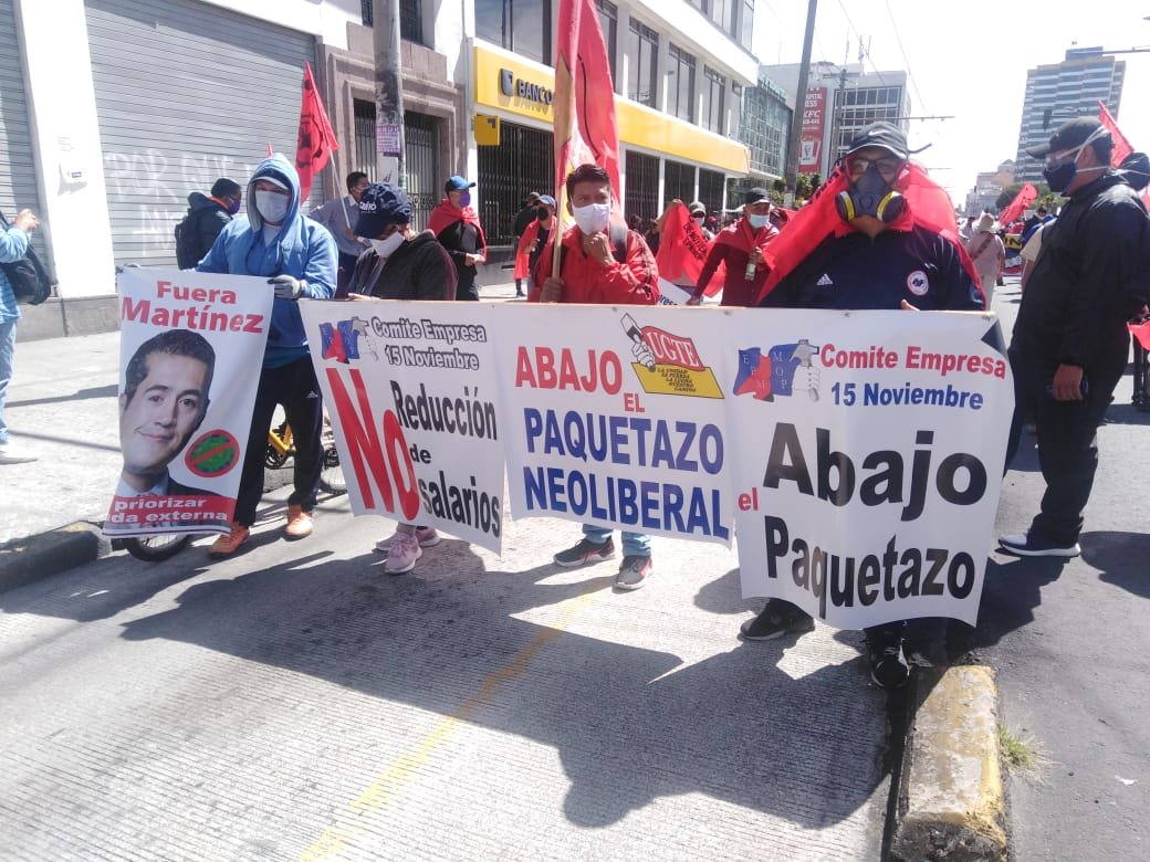 Ecuador vivió nueva jornada de protestas en rechazo a medidas económicas de Moreno