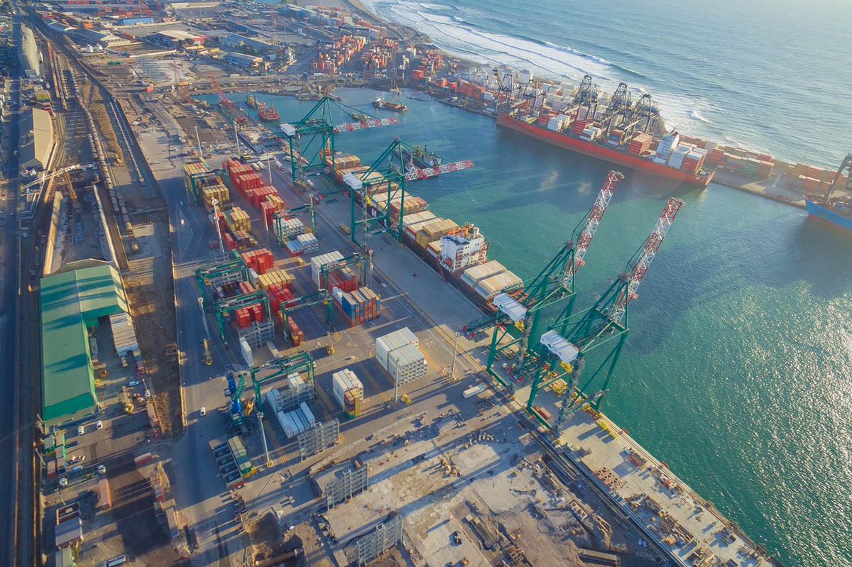 Exportaciones de Chile alcanzaron 42.554 millones de dólares en el periodo enero-mayo de 2023
