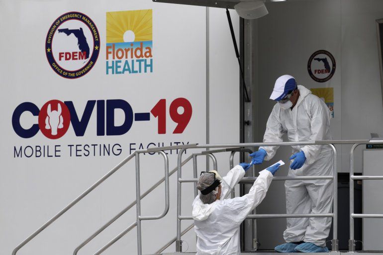 Más de 414.000 contagiados: Florida superó a Nueva York en número de casos por Covid-19