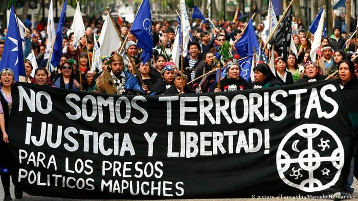 Pueblos originarios exigen justicia para mapuches en huelga de hambre
